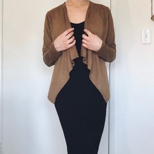 BROWN CARDIGAN